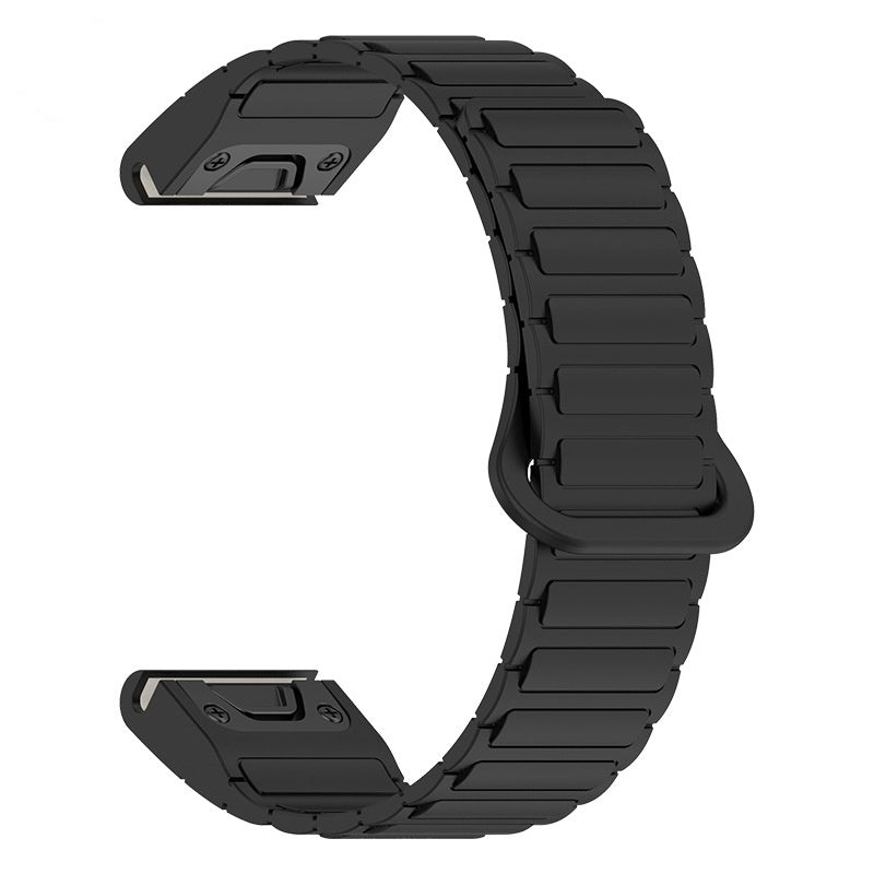 Applicable Jiaming Silicone Magnetic Watch Band