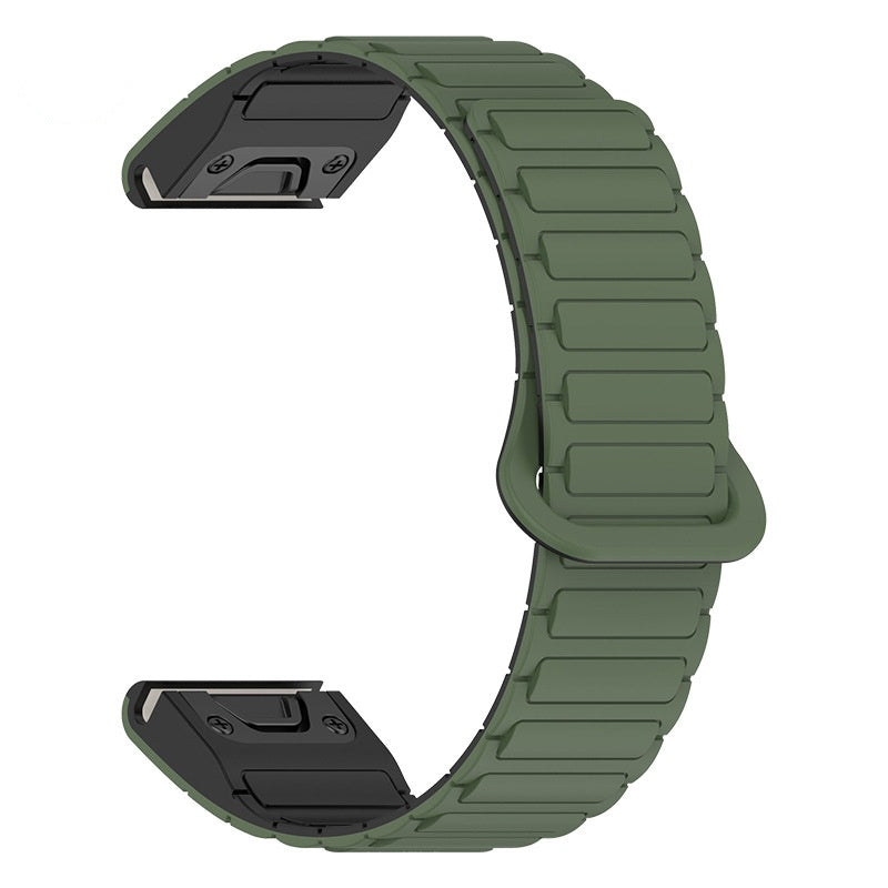 Applicable Jiaming Silicone Magnetic Watch Band