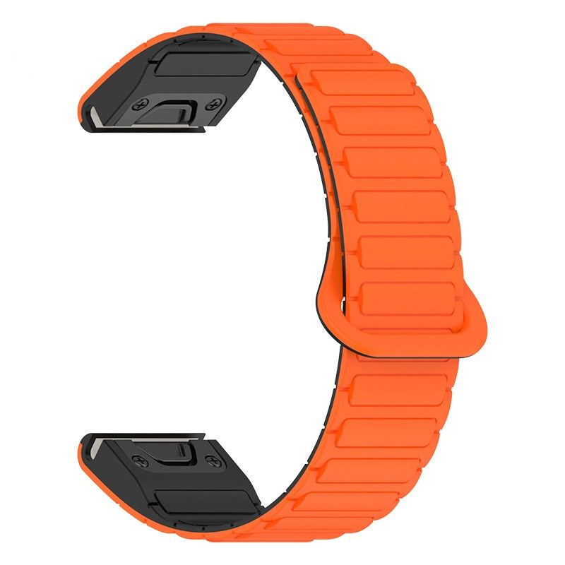 Applicable Jiaming Silicone Magnetic Watch Band